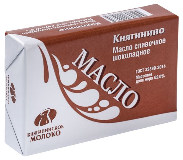 

Масло шоколадное Княгининское Молоко 62%