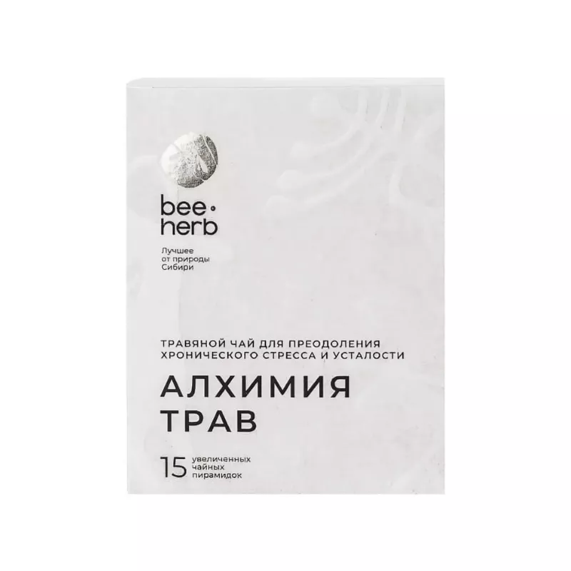 

Чай травяной Beeherb Алхимия трав пакетированный 15 шт. х 4 г