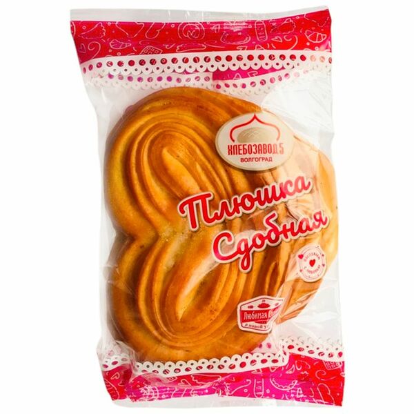 Плюшка Хлебозавод №5 сдобная 180 г