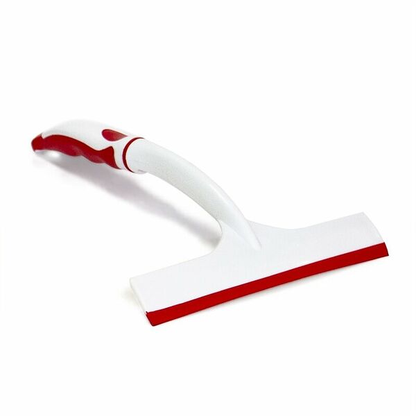 Водосгон автомобильный AVS SB-0505, пластик, резина, белый, красный