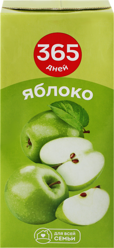 

Нектар 365 дней Яблочный осветленный, 0.95 л