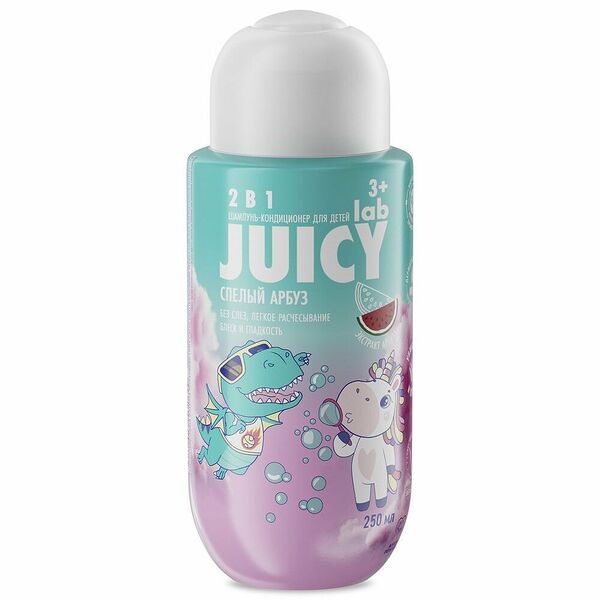 Шампунь-кондиционер для детей Splat Juicy Lab Арбуз 250 мл