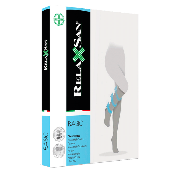 Relaxsan Gambaletto Гольфы компрессионные 2 класс 280 den черные размер 2 черные 