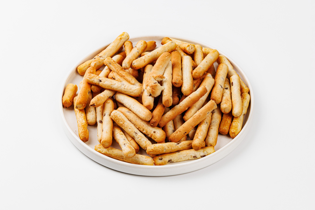 

Хлебные палочки ВкусВилл с льном и кунжутом 150 г