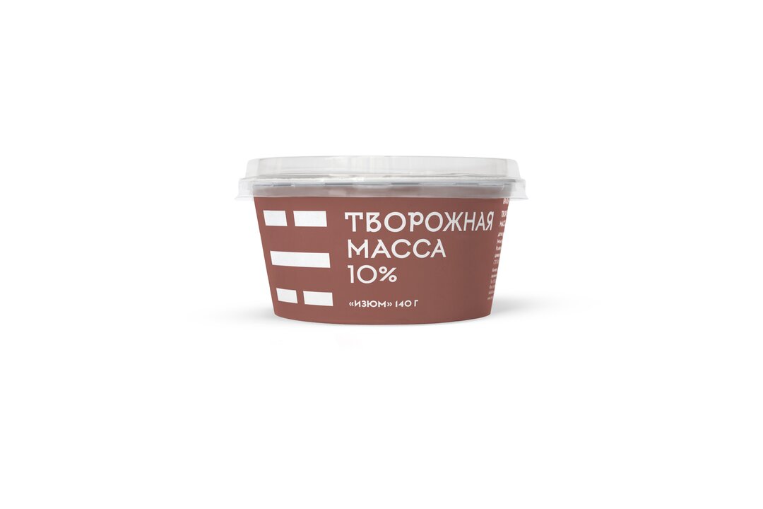 

Масса творожная Братья Чебурашкины с изюмом 10% 140 г
