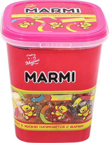 

Мармелад Марми ассорти в сахарно-кислой обсыпке 250 г