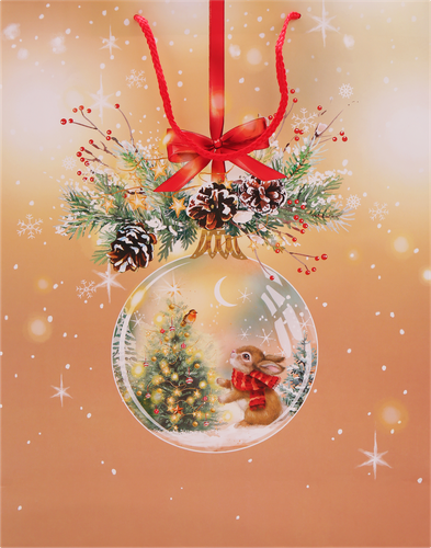 

Пакет подарочный Арт и Дизайн новый год 33х42.5х10 см в ассортименте 1 шт