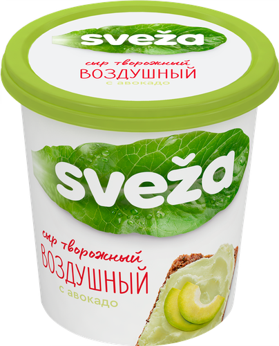 

Сыр творожный Sveza Воздушный с авокадо 60% 150 г