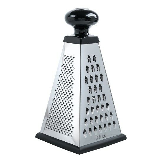 Терка Taller четырехсторонняя 23см нержавеющая сталь