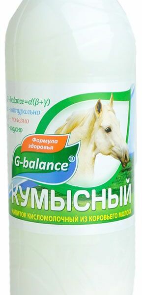 Напиток кумысный ТМ G-balance (Джи-баланс) 500 мл