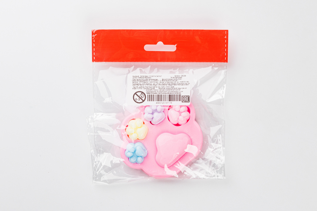 

Игрушка-антистресс Собери лапку 1 шт в ассортименте