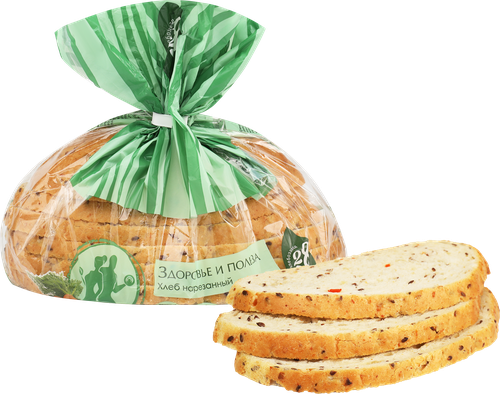 

Хлеб Хлебозавод №28 Для фитнеса зерновой в нарезке, половинка 300 г