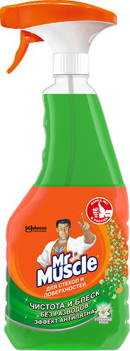 Средство для стекол и поверхностей Mr.Muscle Утренняя роса 530 мл