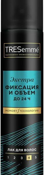Лак для укладки волос Тресемме Превосходный объем экстрафиксация 250мл