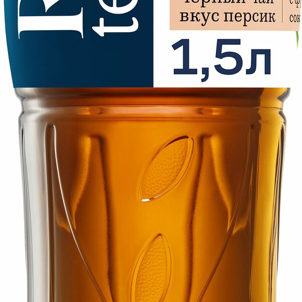 Холодный черный чай Riсh Персик 1.5 л