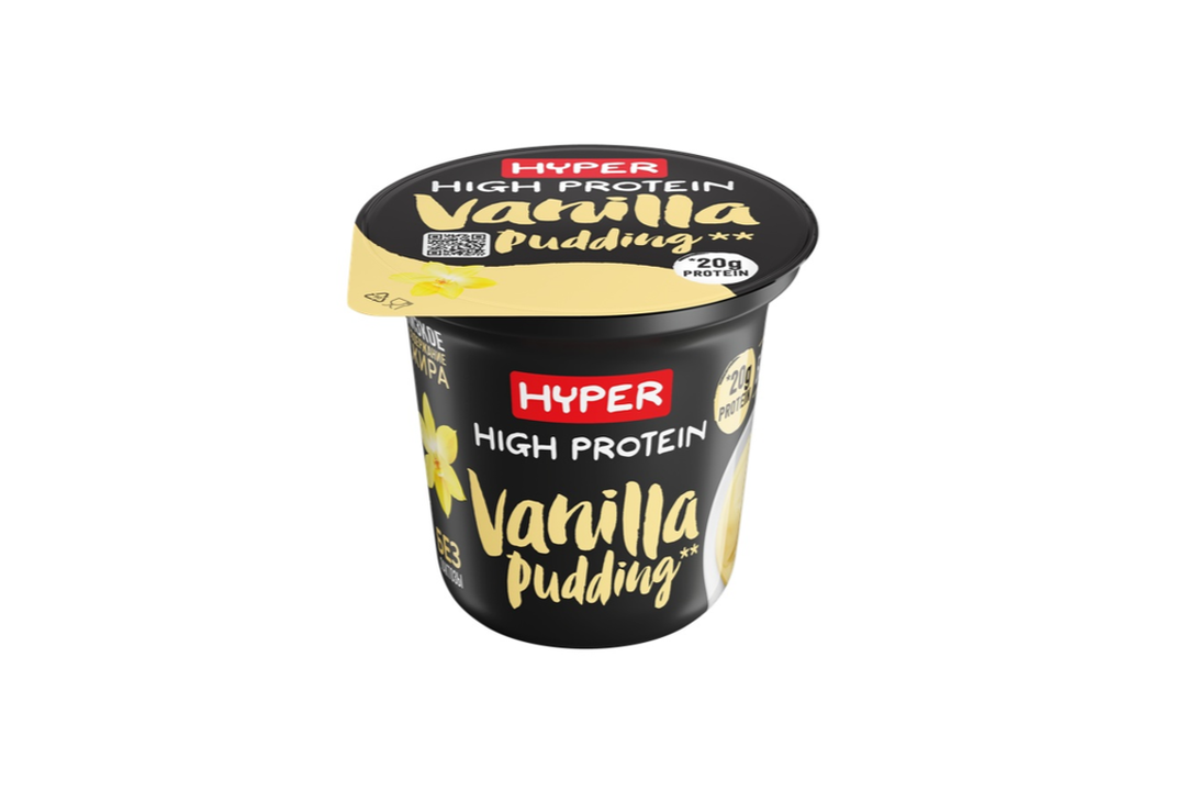 

Высокопротеиновый пудинг High Protein Hyper со вкусом ванили 1.5% 200 г