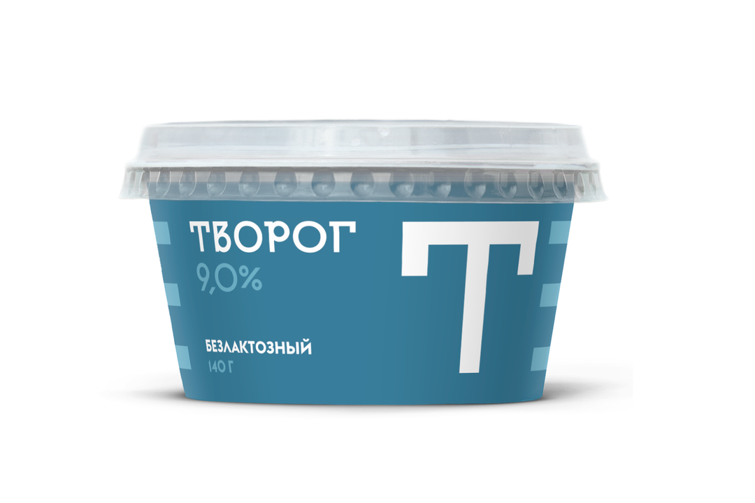 

Творог безлактозный 9%, Братья Чебурашкины, 140 г
