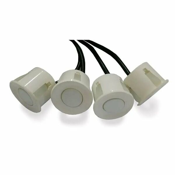 Датчик парктроника AVS PS-22W, ультразвуковой, водонепроницаемый, белый