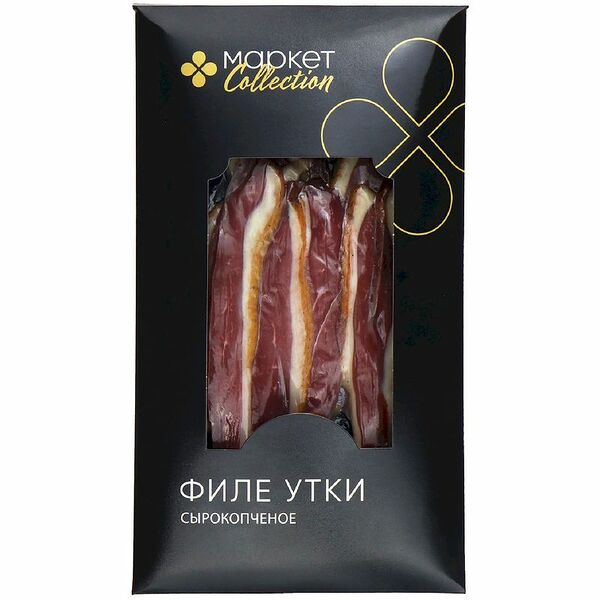 Филе из мяса утки сырокопчёное Маркет Collection, 100г