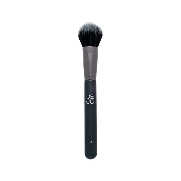 Кисть `DECO` MAKE UP BRUSH FACE универсальная синтетическая дуофибра №112
