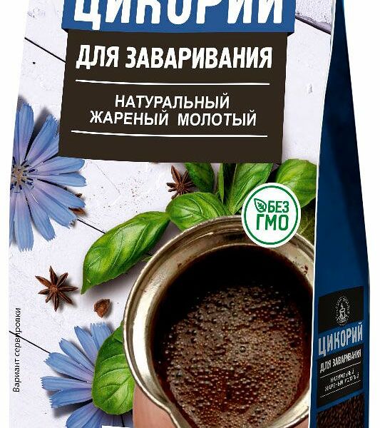 Цикорий растворимый Русский цикорий жареный молотый, 200г