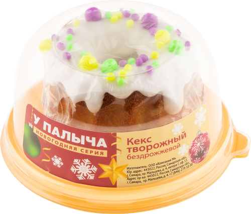 

Кекс У Палыча Творожный бездрожжевой 75 г