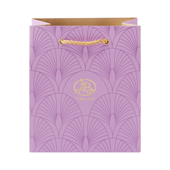 

Пакет подарочный Азбука вкуса Нежные мечты розовый S 15х17х10 см