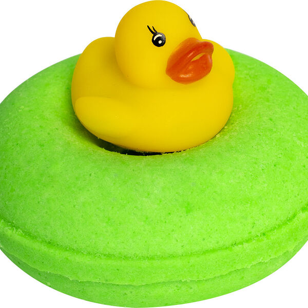 Гейзер для ванны L'Cosmetics Green donut duck 160 г