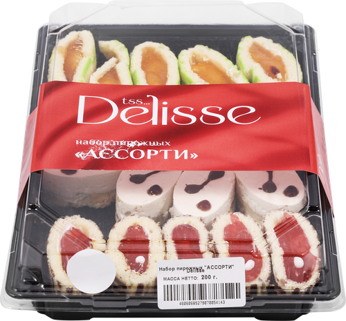 

Набор пирожных Delisse Ассорти, 200 г