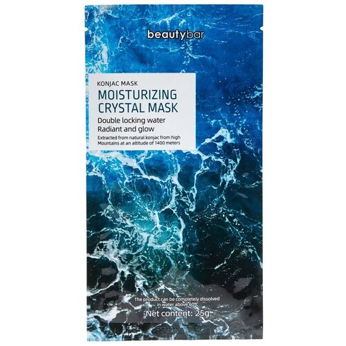 

Маска для лица Beauty Bar суперувлажняющая гидрогелевая конжаковая 25 г