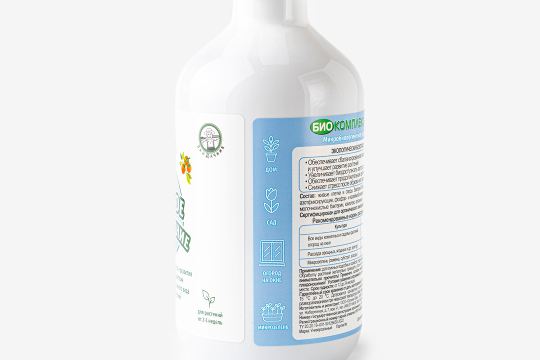 

Биопрепарат ЭкоДачник Живое удобрение спрей 300 мл