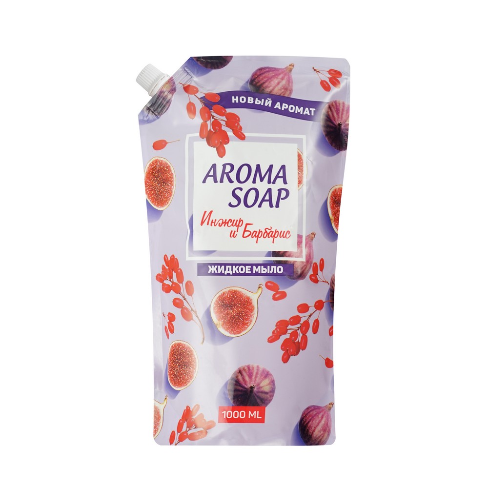 

Жидкое мыло Aroma Soap Инжир и барбарис 1 л