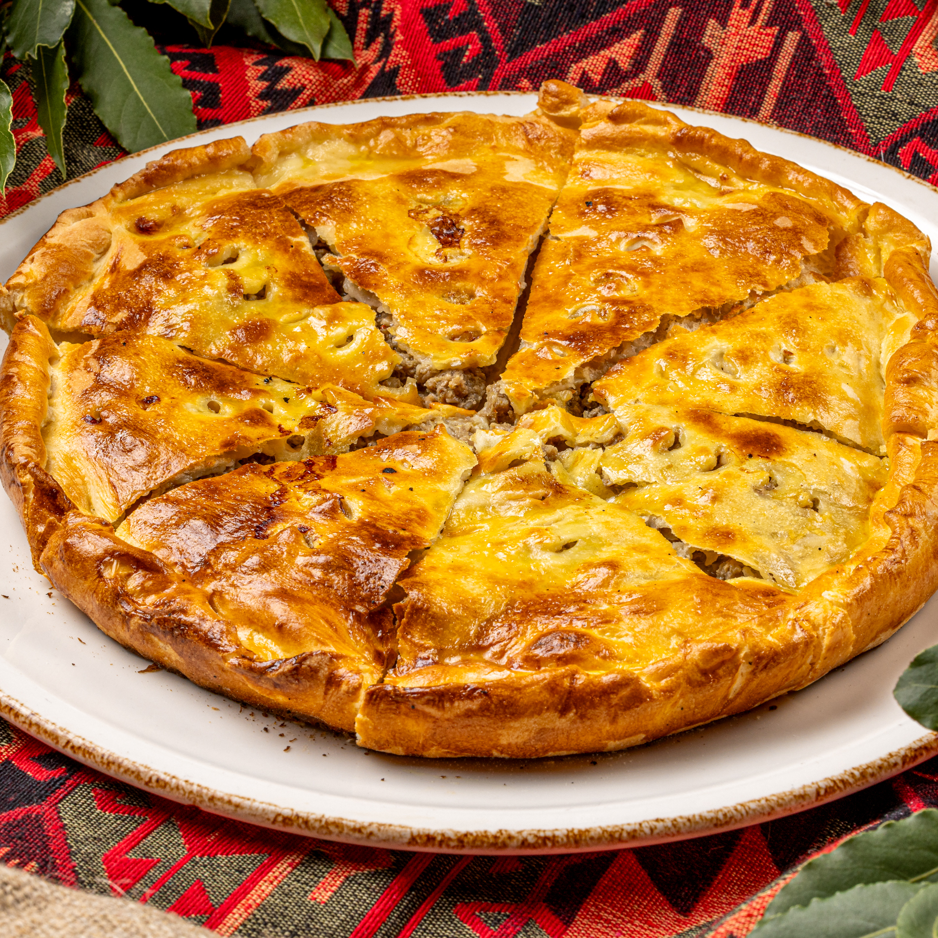 Кубдари с бараниной