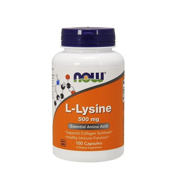 Now L-Lysine капсулы 500 мг 100 шт