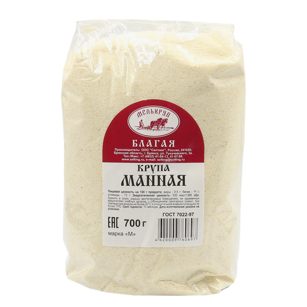 

Крупа манная Мелькруп 700 г