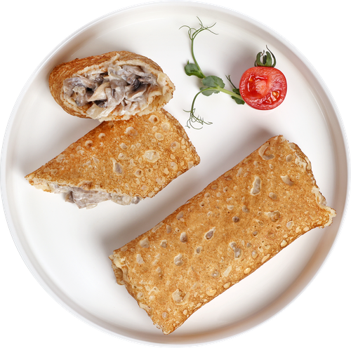 

Блинчики ЛЕНТА FRESH с грибами, весовые