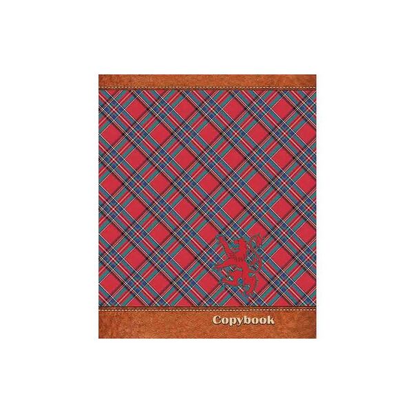 Тетрадь для записей 48л линейка скоба А5 Шотландка 20с366.1