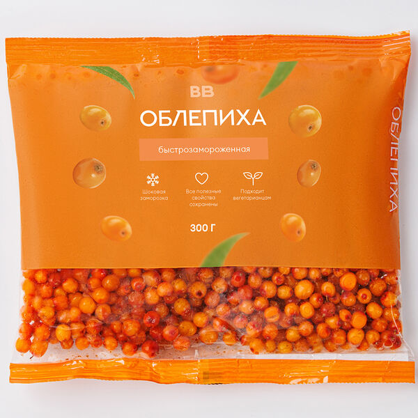 Облепиха свежезамороженная 