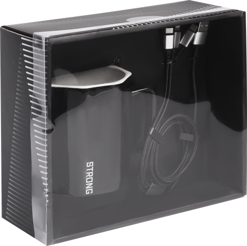 

Кружка HomeClub с USB-кабелем 450 мл, керамика