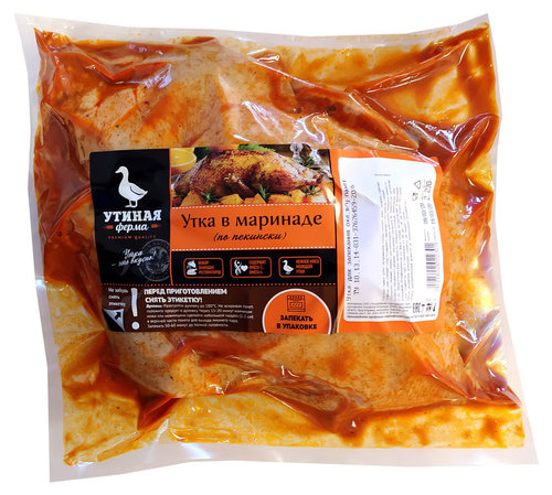 

Утка Утиная ферма По-Пекински в маринаде охлажденная вес