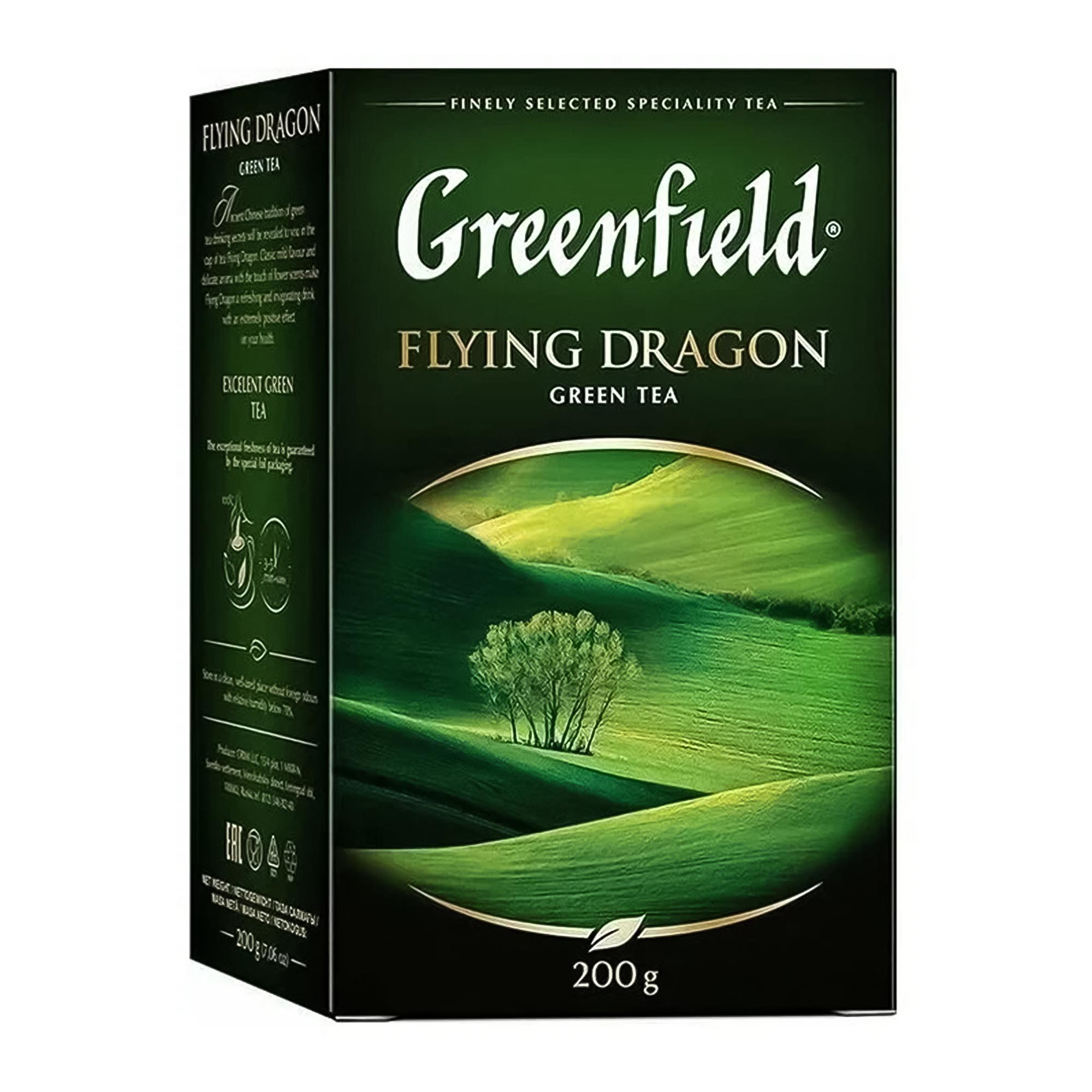 

Чай зеленый Greenfield Flying Dragon листовой 200 г