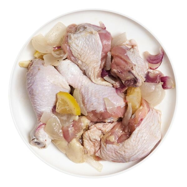 Шашлык куриный в маринаде с лимоном