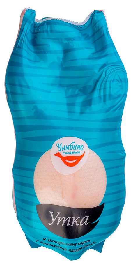 

Тушка утенка Улыбино замороженная вес