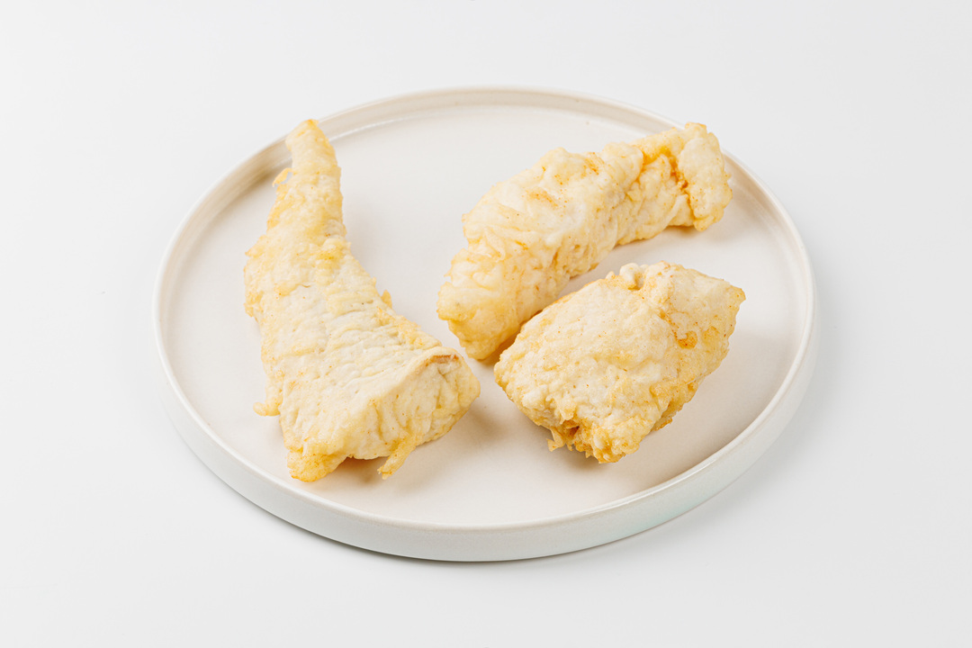 

Треска атлантическая филе-кусок без кожи жареная вес