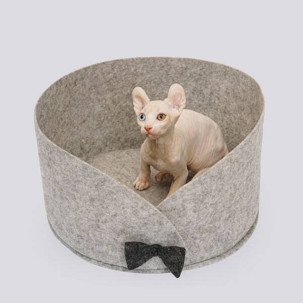 Лежак Бантик с подушкой 38 х 38 х 22 см