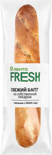 

Багет с луком ЛЕНТА FRESH 190г