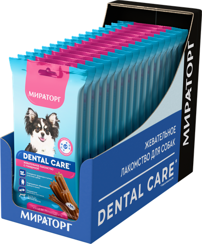 

Лакомство для собак Мираторг для мелких пород с говядиной 40 г