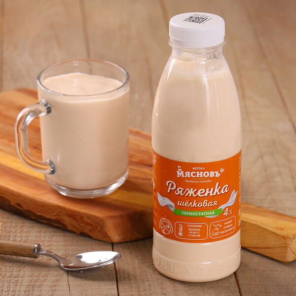 Ряженка МясновЪ Ферма от КуулКлевер 4% гост термостатная 500 г 