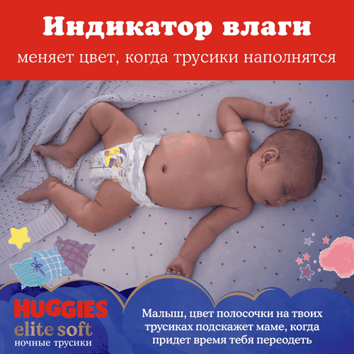 

Трусики - подгузники Huggies Elite Soft 3 6-11 кг 23 шт.