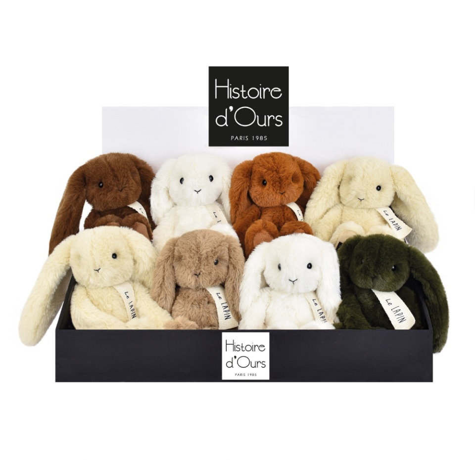 

Игрушка Кролик Histoire d'Ours Le Lapin Doudou et Compagnie 20 см 1 шт. цвет в ассортименте